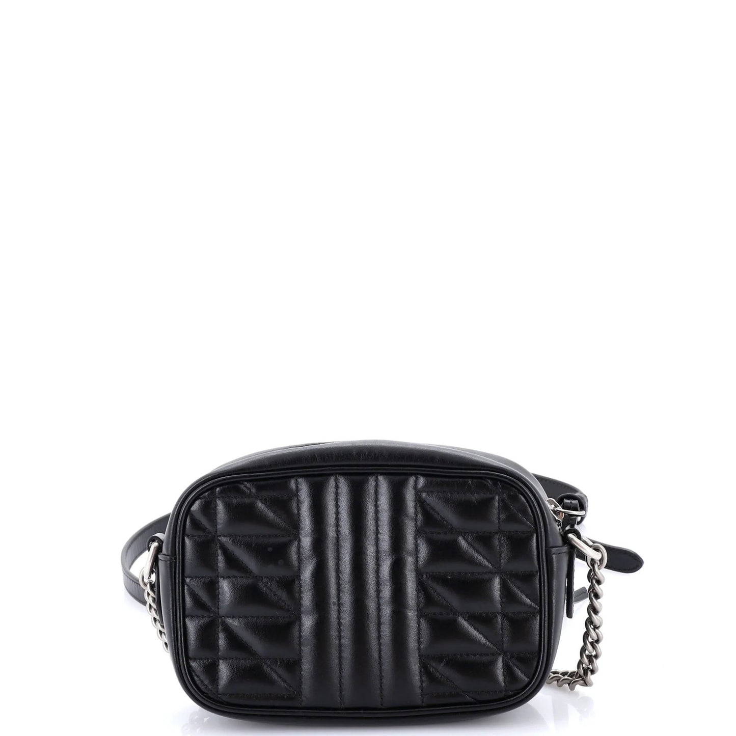 Gucci Gg Marmont Shoulder Bag Mixed Matelasse Leather Mini