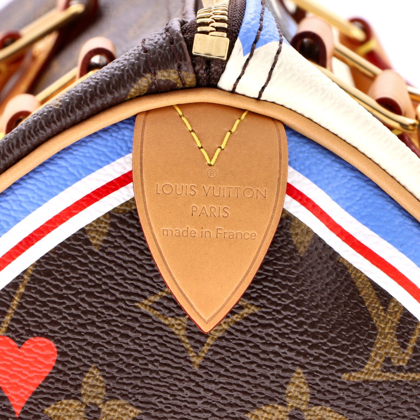 Louis Vuitton Speedy Bandouliere Bag Limited Edition Game On Monogram Canvas 30