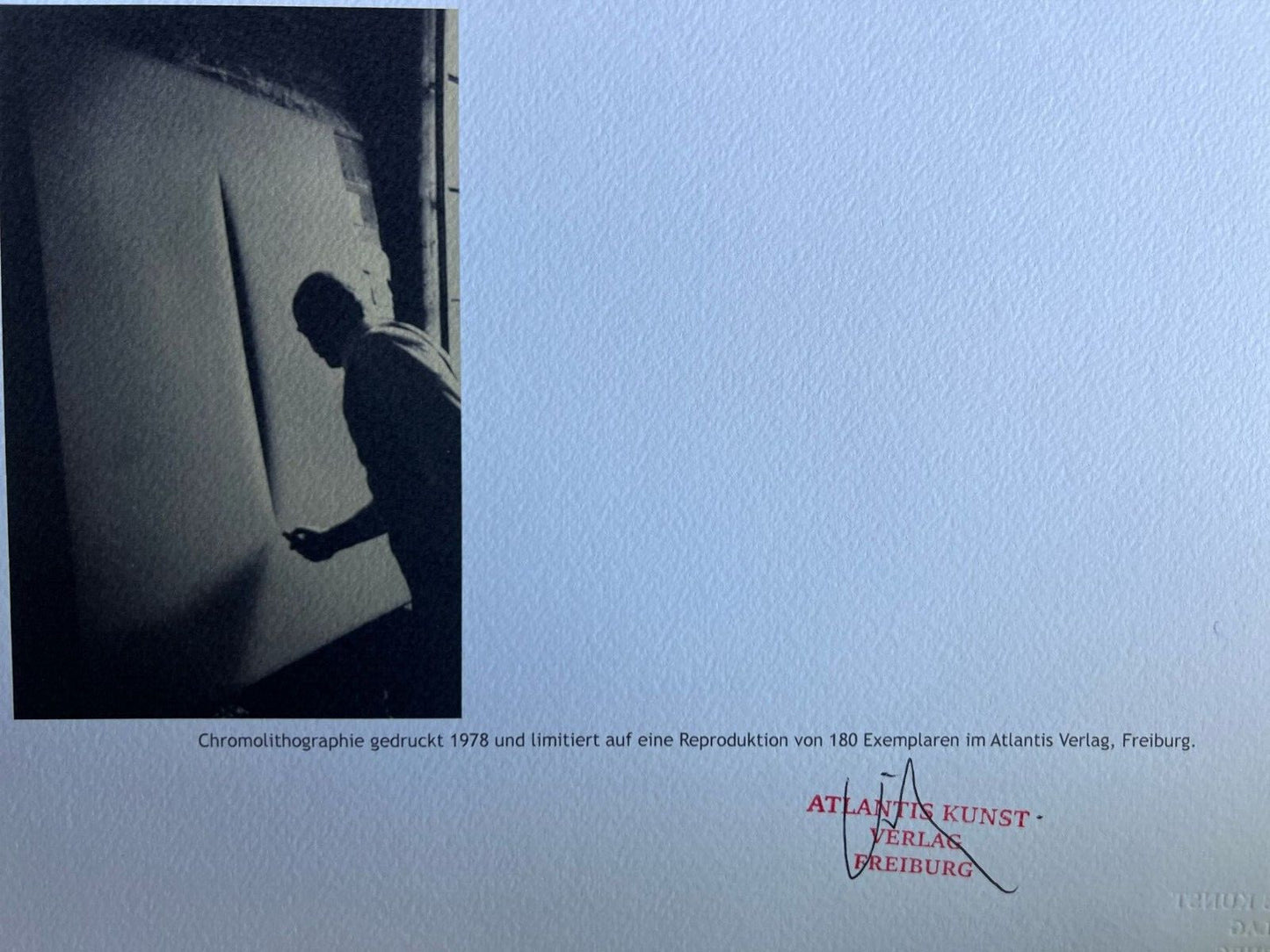 Lucio Fontana Lithograph
