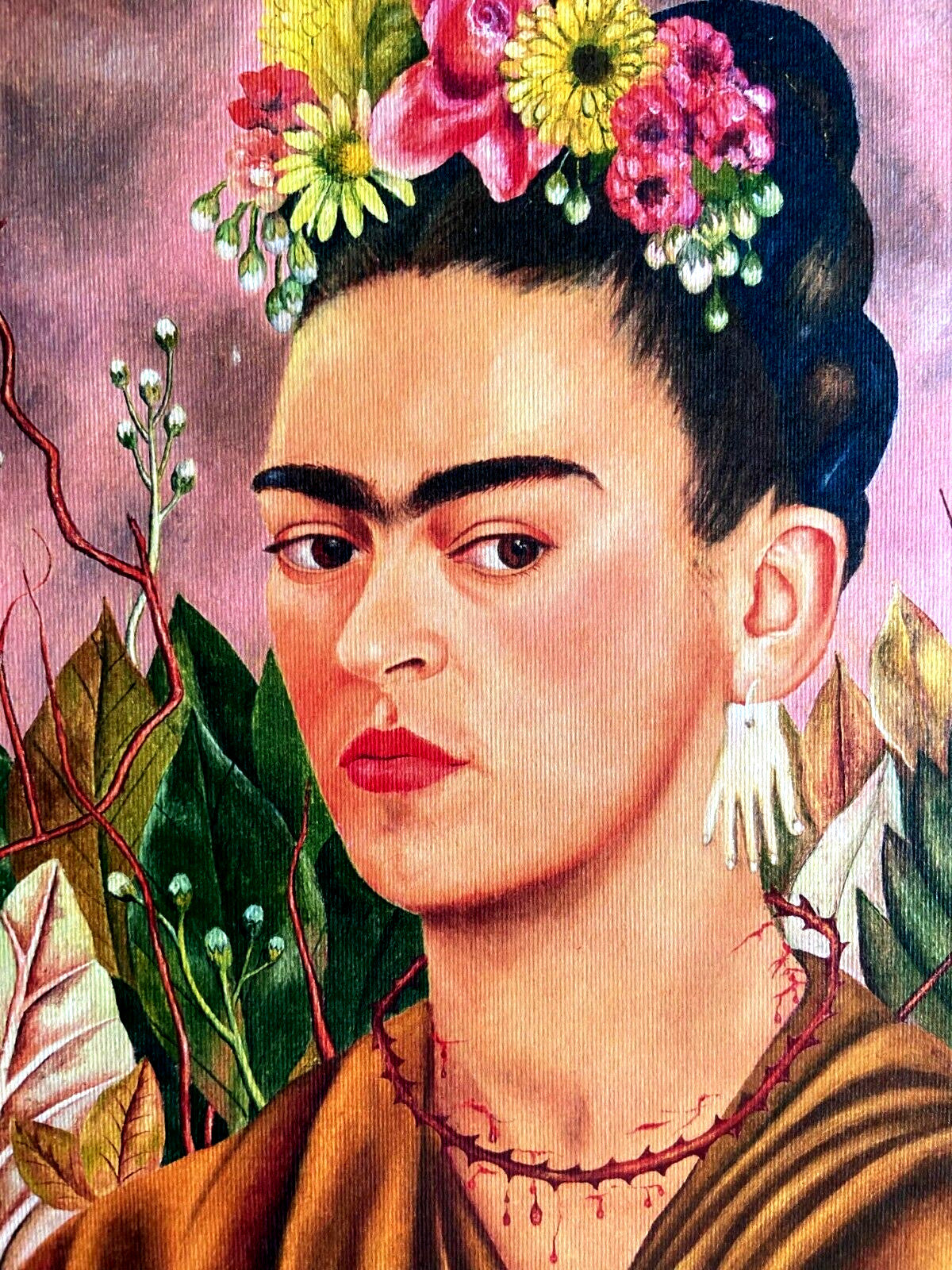 Frida Kahlo Lithograph 275 Ex Coa Original