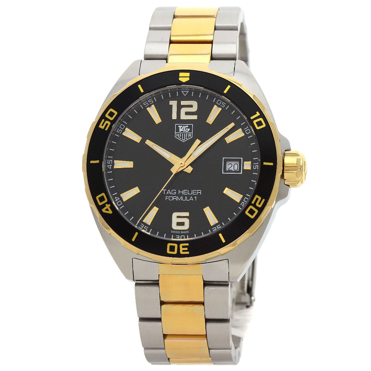 Tag Heuer Tag Heuer Formula1 Date Watches Waz1121 Stainless Steel/Ssxgp Mens