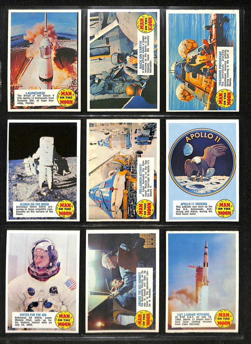 1969-1970 Man On The Moon Complete (1-99) Card