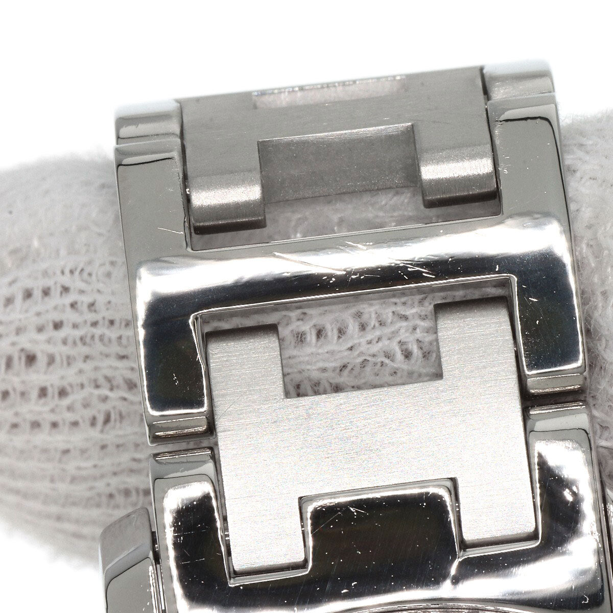 Hermes Clipper Chrono Watches Cl1.310 Stainless Steel/Stainless Steel Ladies
