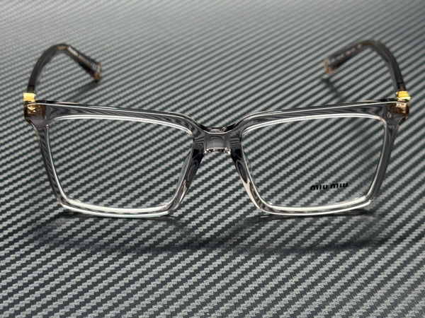 MIU MU 08XV 12W1O1 Transparent Mauve Women's 54 mm Eyeglasses