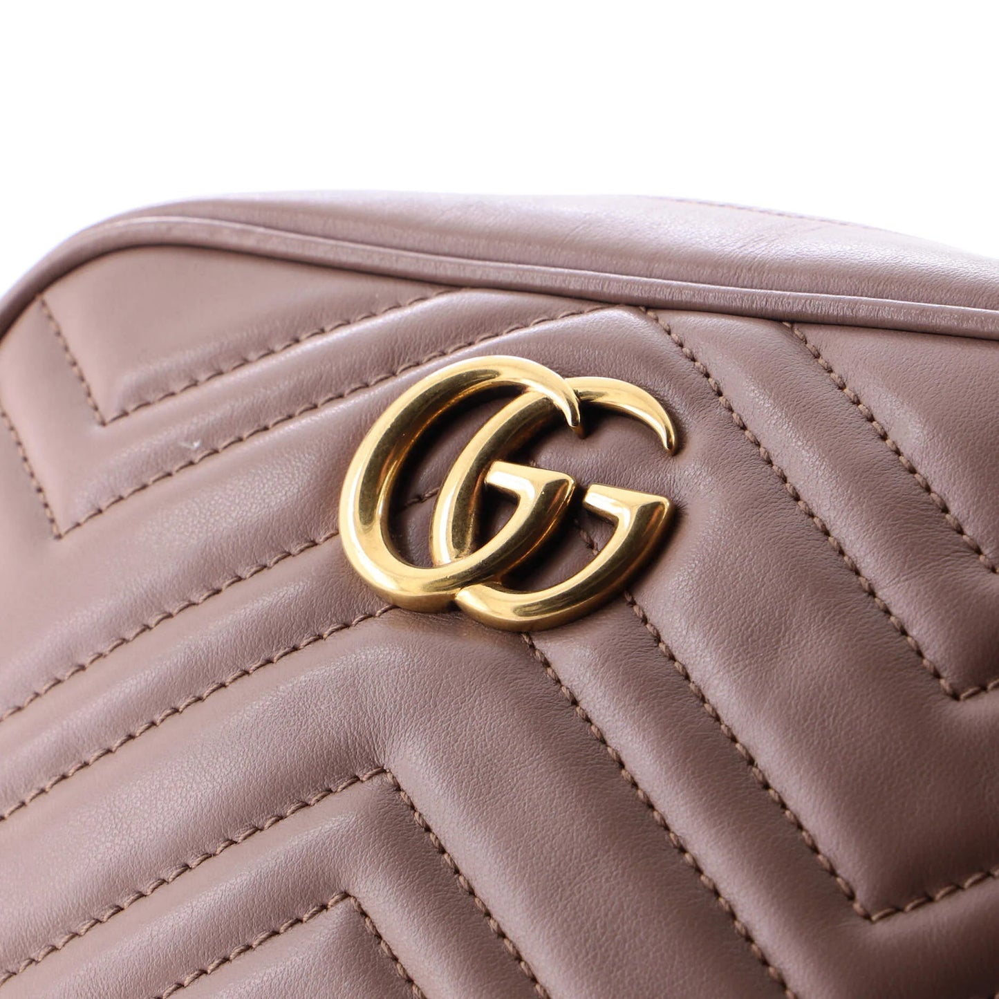 Gucci Gg Marmont Shoulder Bag Matelasse Leather Mini