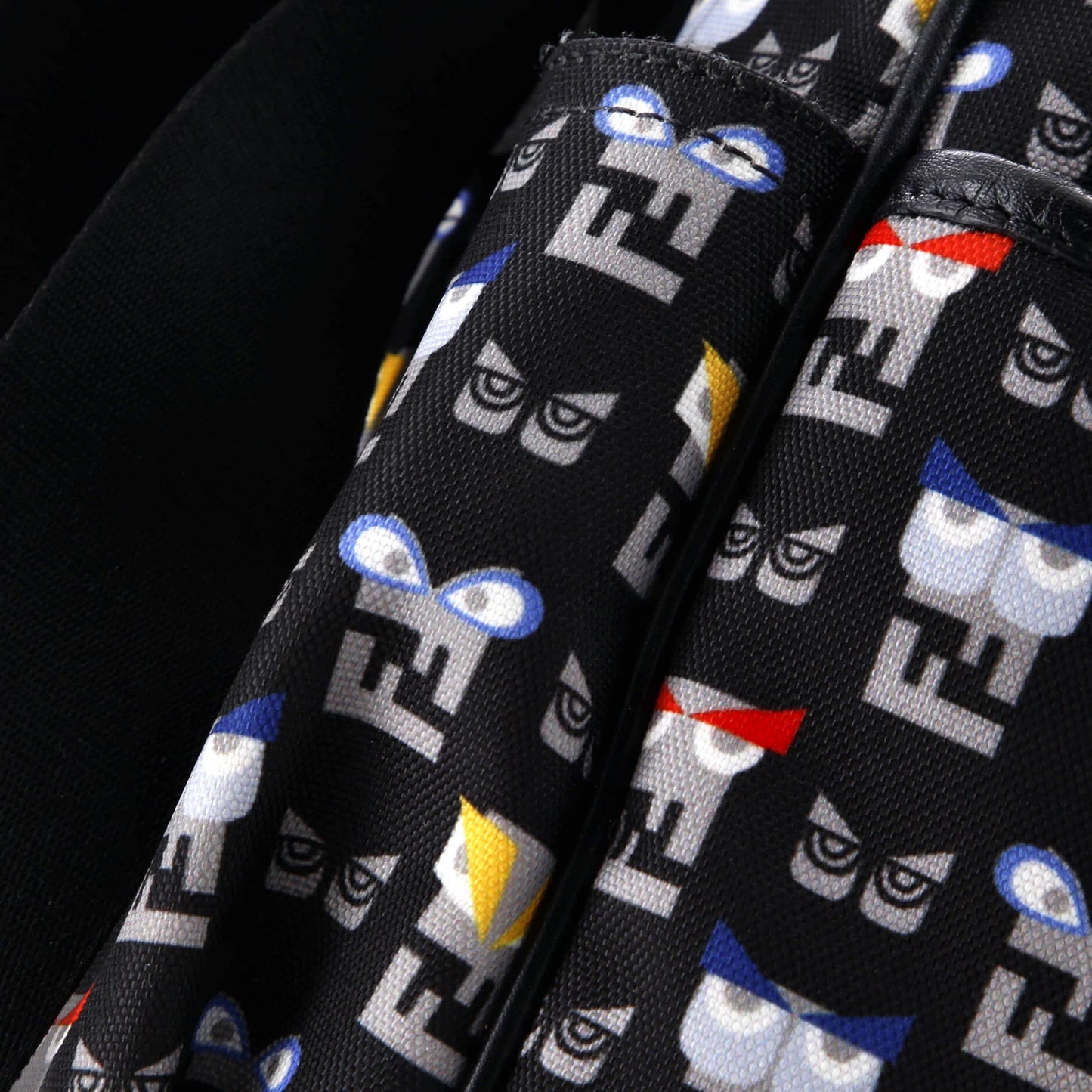 Fendi Monster Diaper Bag Printed Nylon