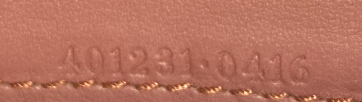 Gucci Dionysus Chain Wallet Blooms Print Gg Coated Canvas Small