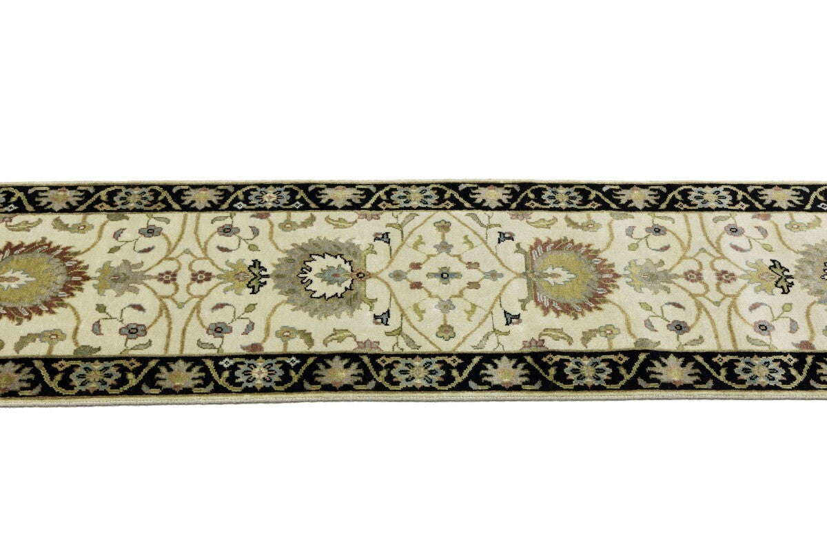 Oriental Wool Runner Rug Floral Chobi Peshawar