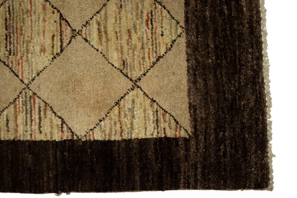 Handmade Gabbeh Chobi Oriental Rug Modern Tribal