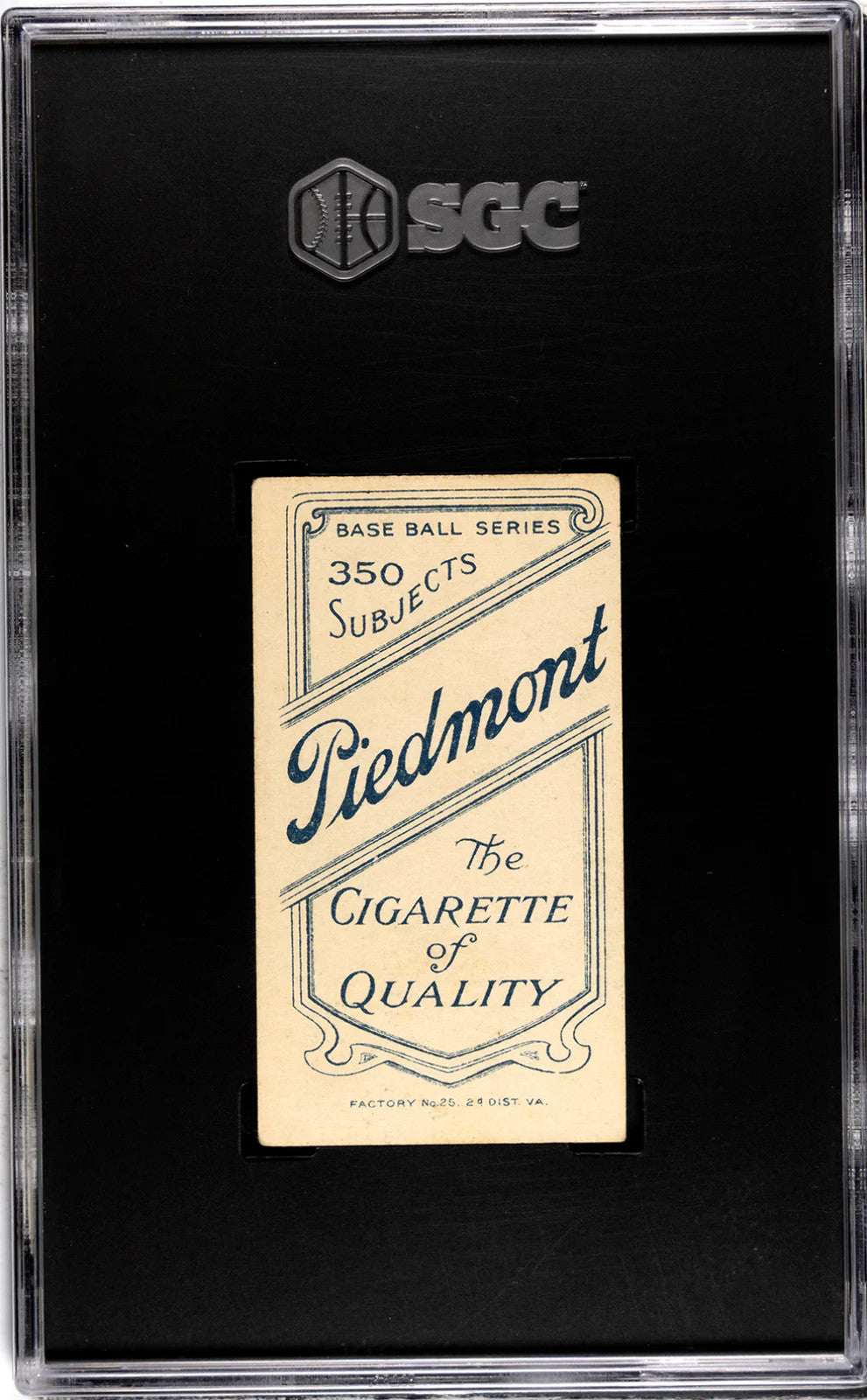 Beals Becker 1910 Piedmont Cigarettes #T206 Sgc 4