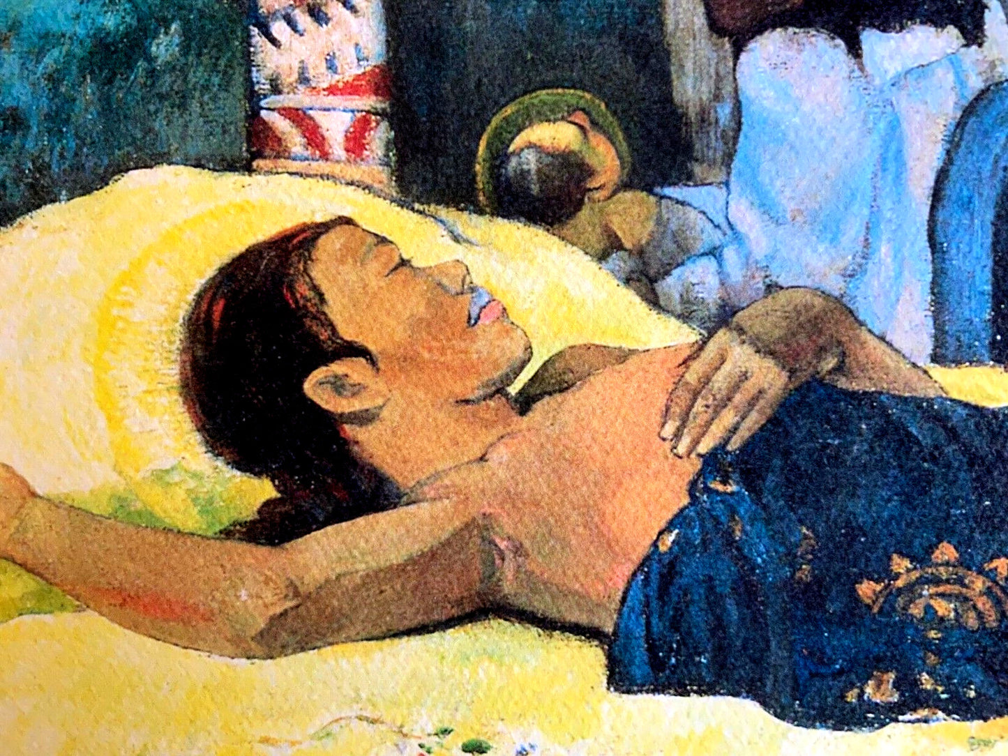 Paul Gauguin Lithograph Coa Signed Numbered By