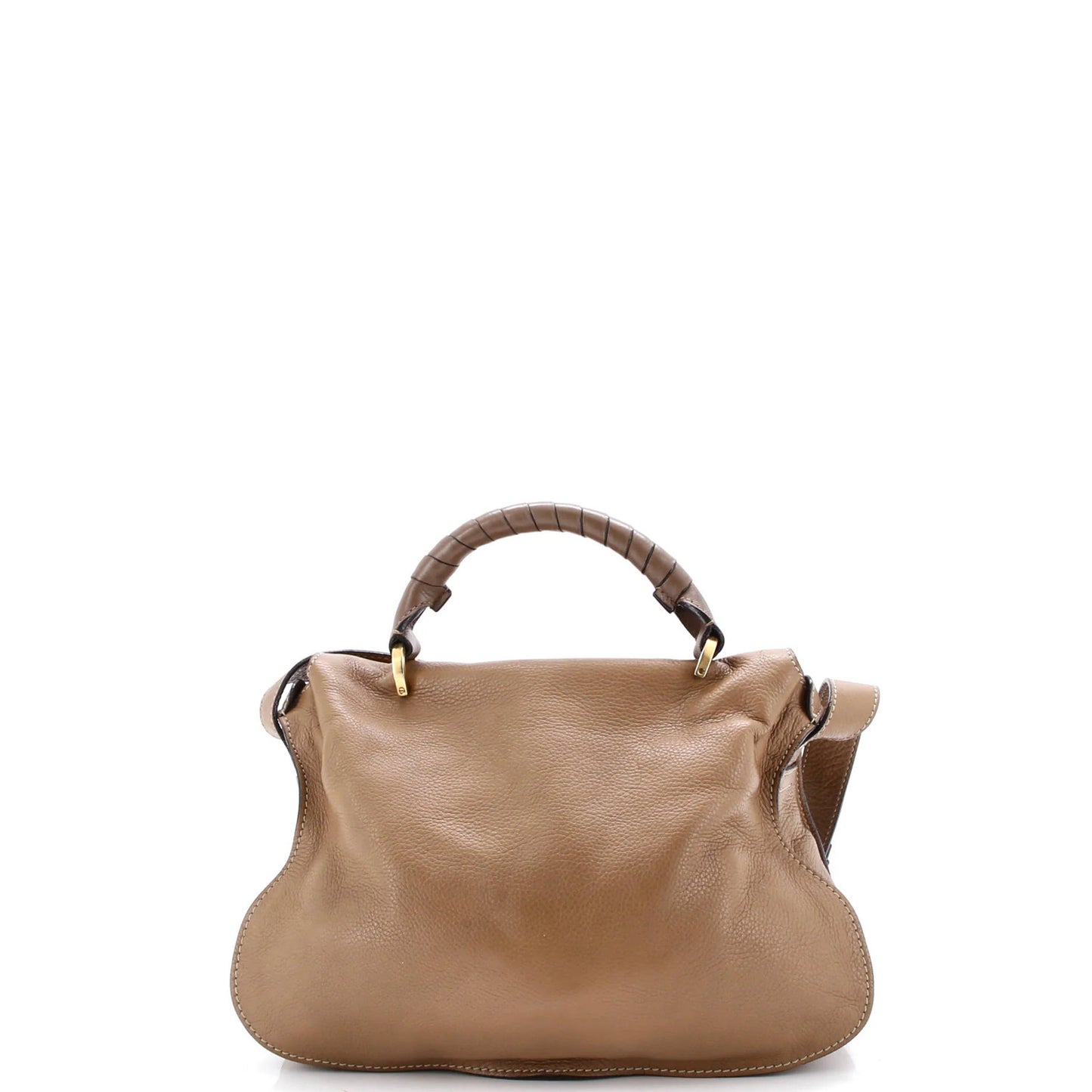 Chloe Marcie Top Handle Messenger Bag Leather Medium