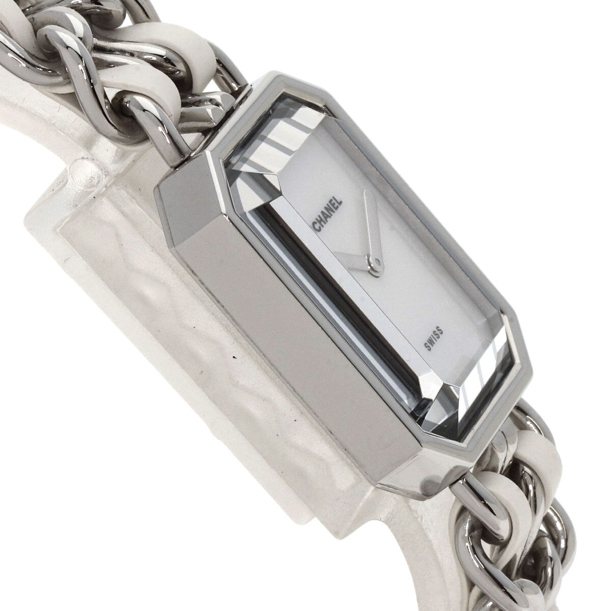 Chanel Premiere M Watches H1639 Stainless Steel/Ssxleather Ladies