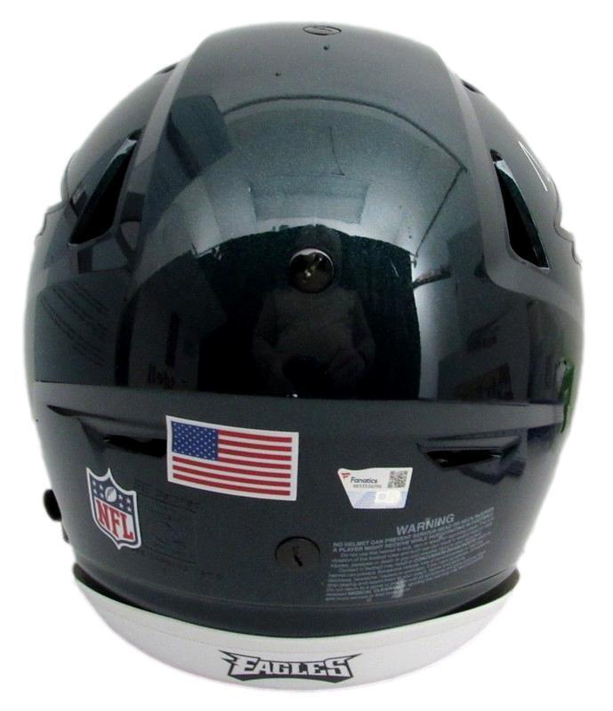 Nick Foles Signed/Inscr Full Size Speed Flex Auth