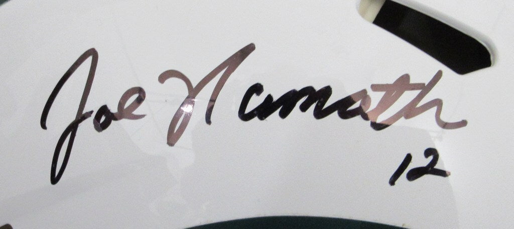 Joe Namath Hof Autographed Full Size Authentic