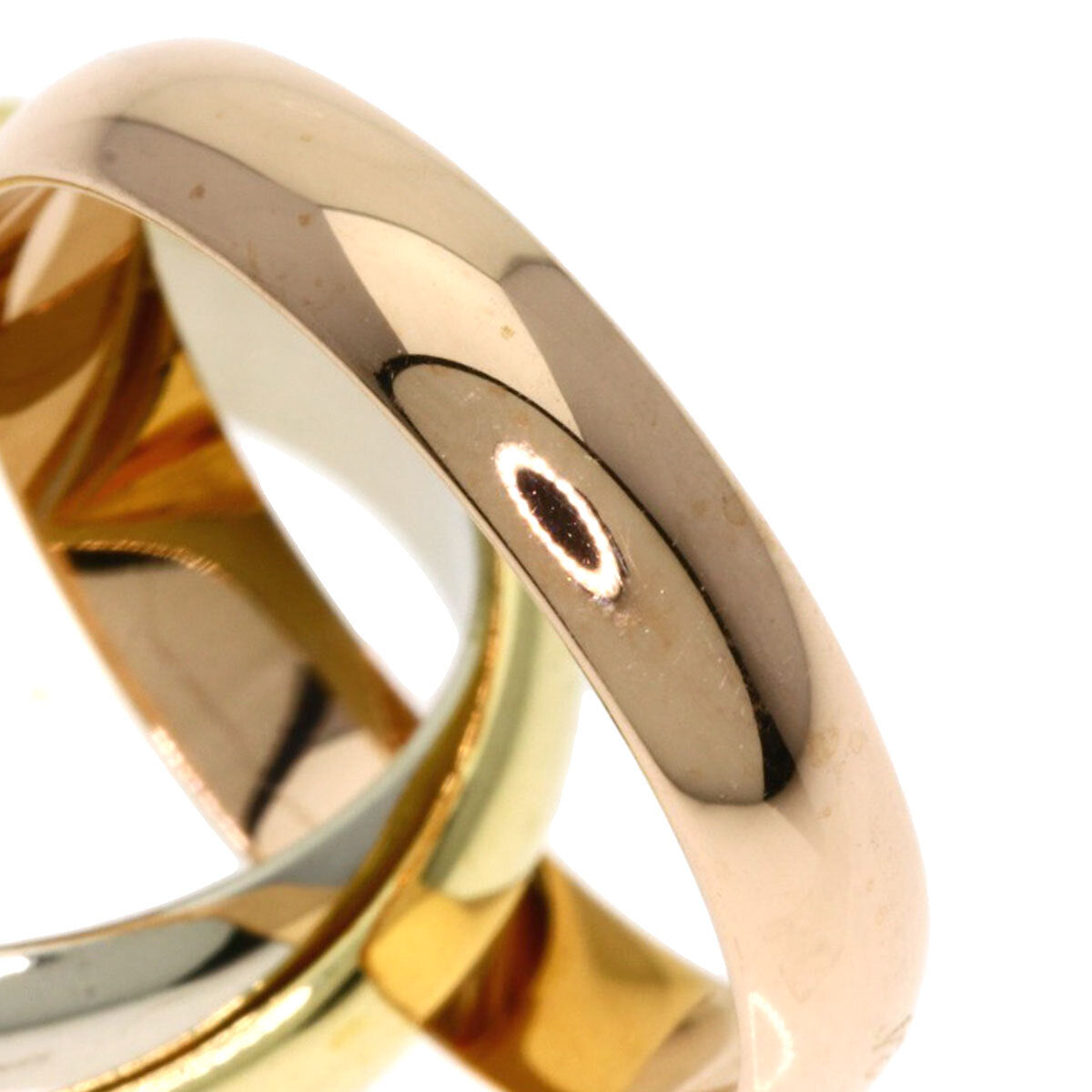 Cartier Ring Trinity #47 K18 Yellow Gold K18