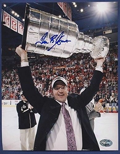 Dan Bylsma Penguins Signed 8X10 Photo Psa/Dna
