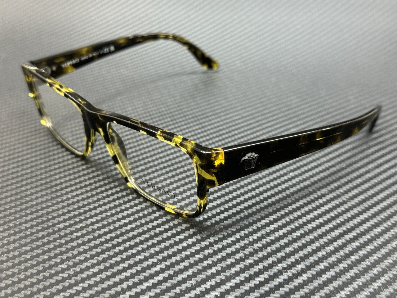 Versace Ve3342 5428 Yellow Havana 57 Mm Men'S