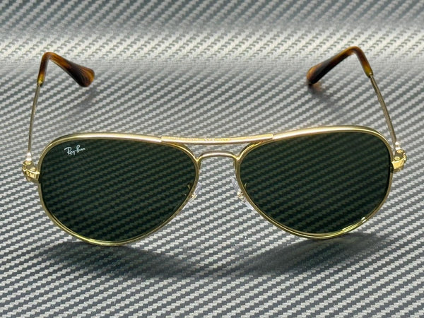 RAY BAN RB3925 001 31 Arista Gold Green Unisex 62 mm Sunglasses