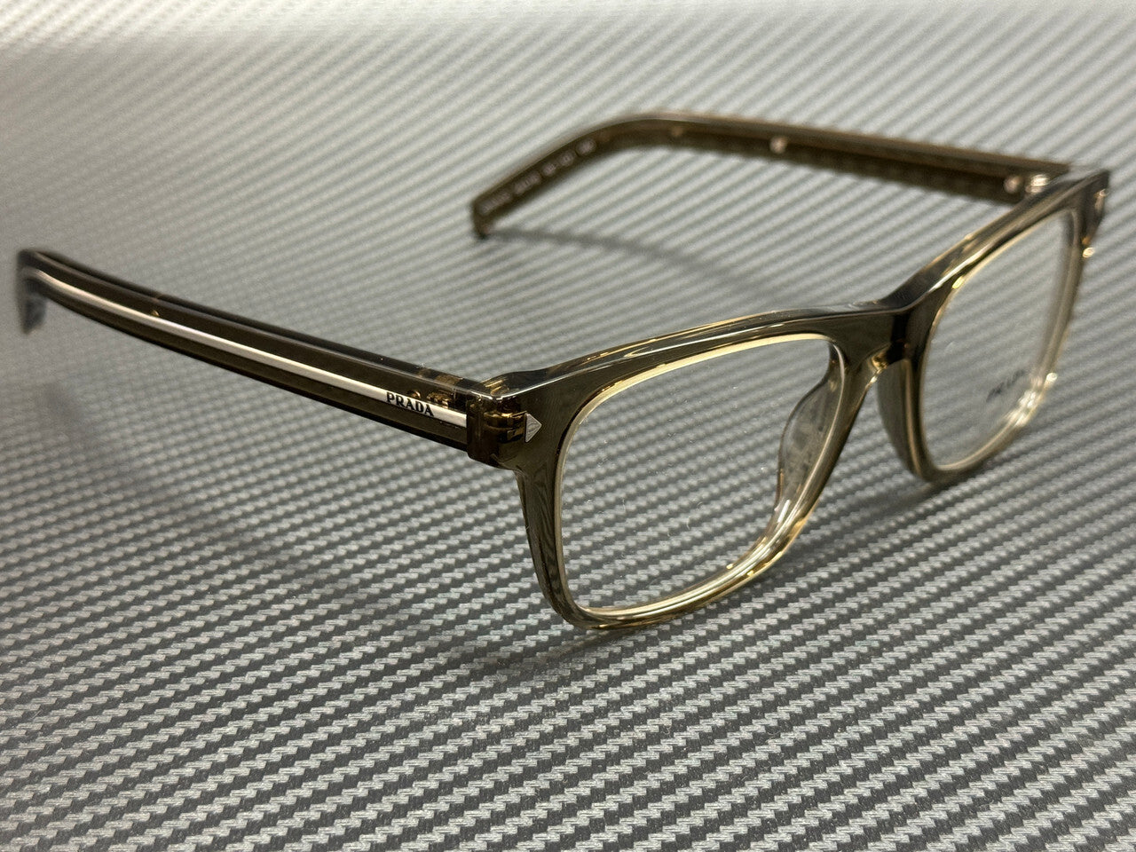 Prada Pr A13V 18T1O1 Transparent Brown Men'S 54