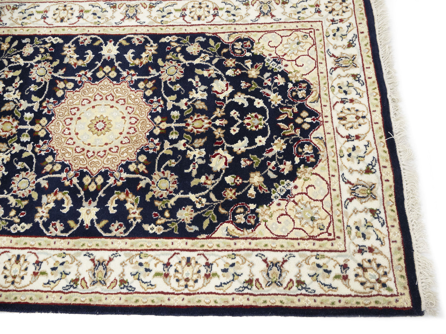 3X18 Floral Oriental Hallway Decor Wool Carpet