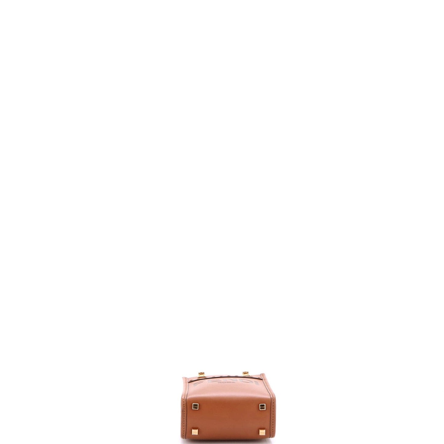 Fendi Sunshine Shopper Tote Leather Mini