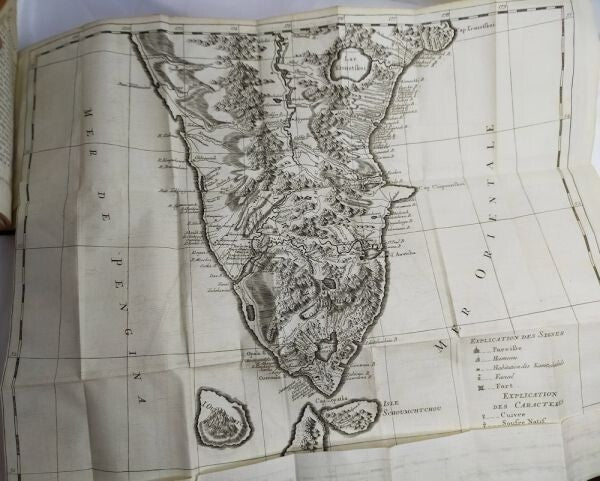 1770 Histoire Et Description Du Kamtchatka 2 Vols