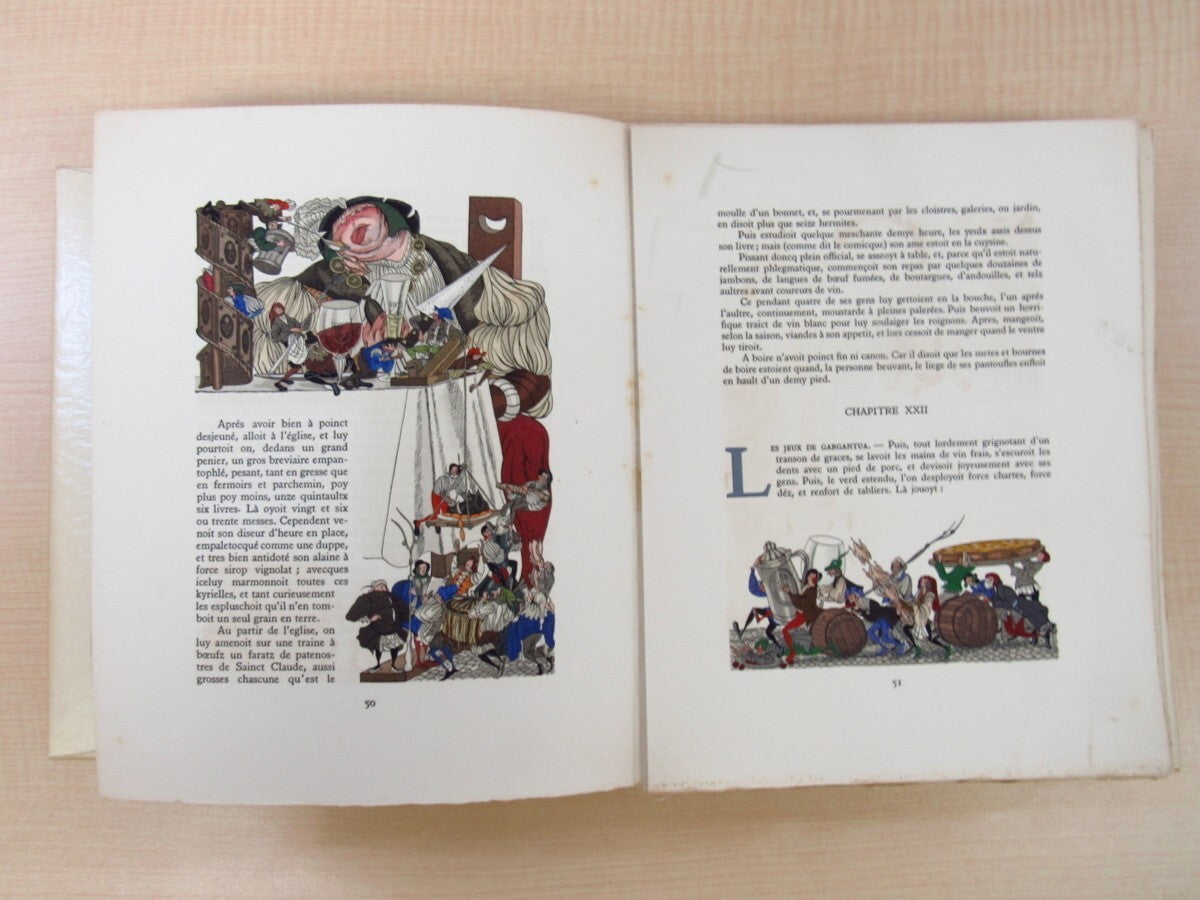 Rabelais ?Gargantua Pantagruel? Illustrated By
