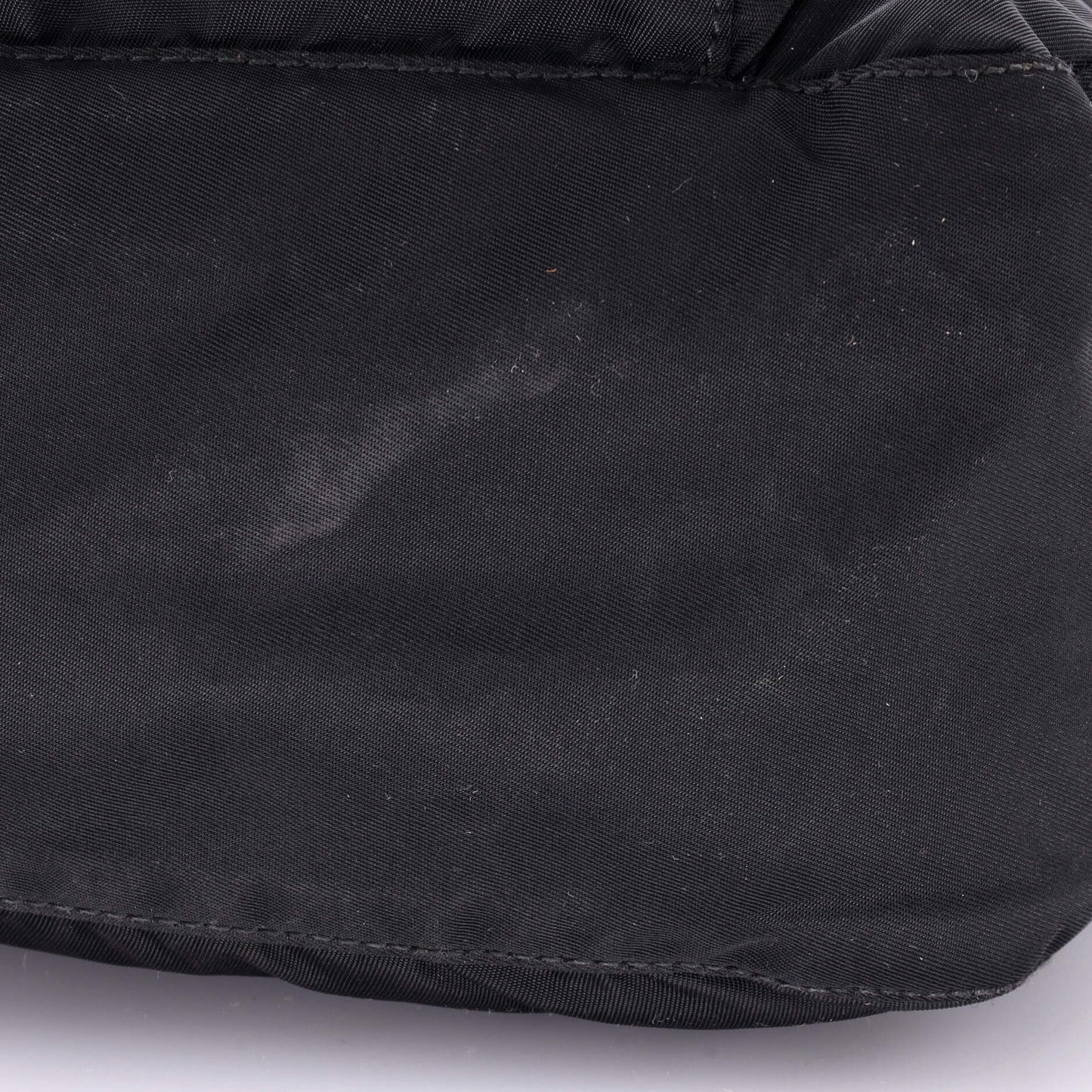 Prada Buckle Messenger Bag Tessuto Small