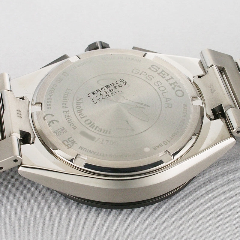 Seiko Astron Shohei Otani 2022 Sbxc125 5X53-0Bx0 Watch Men