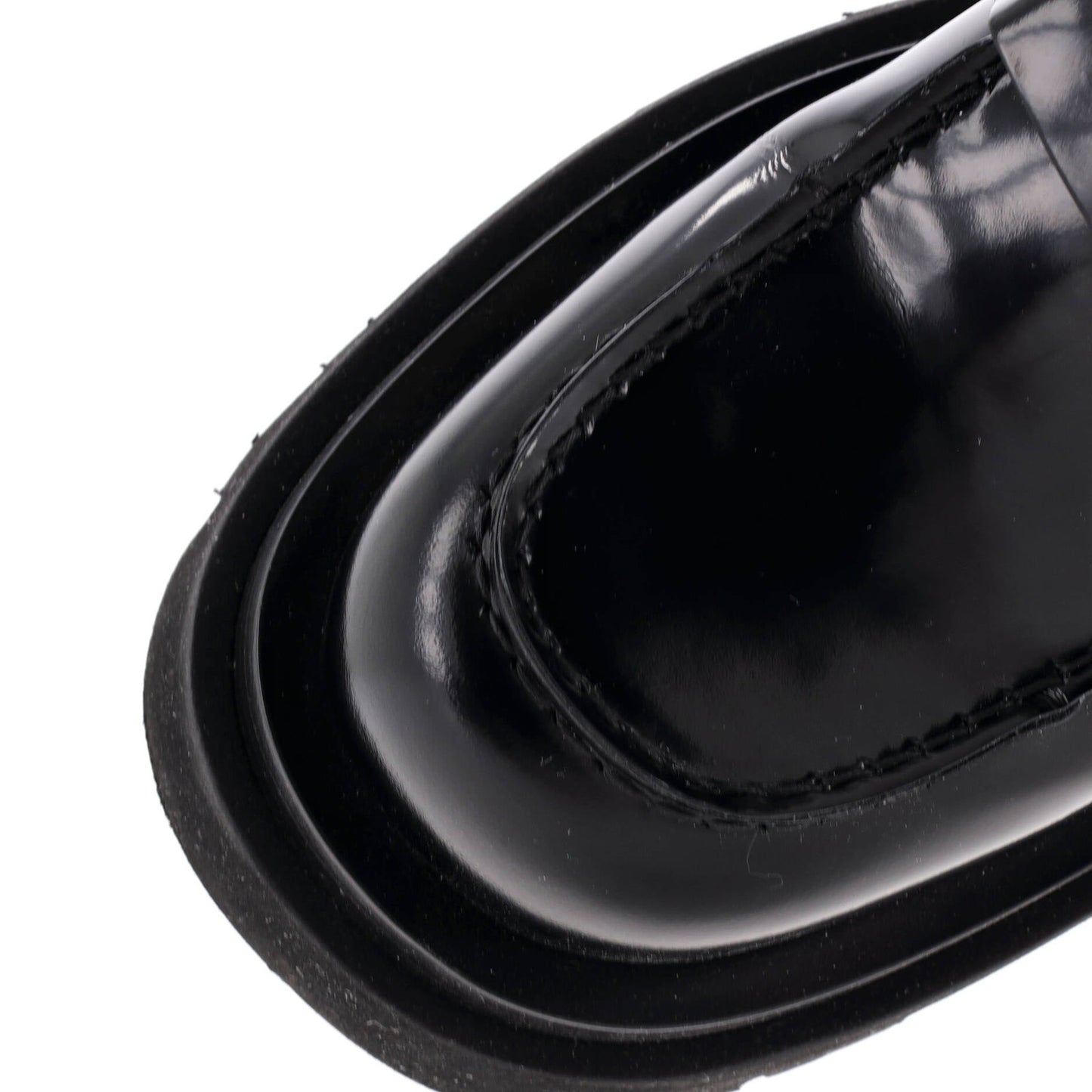 Bottega Veneta Women'S Monsieur Platform Loafers Patent