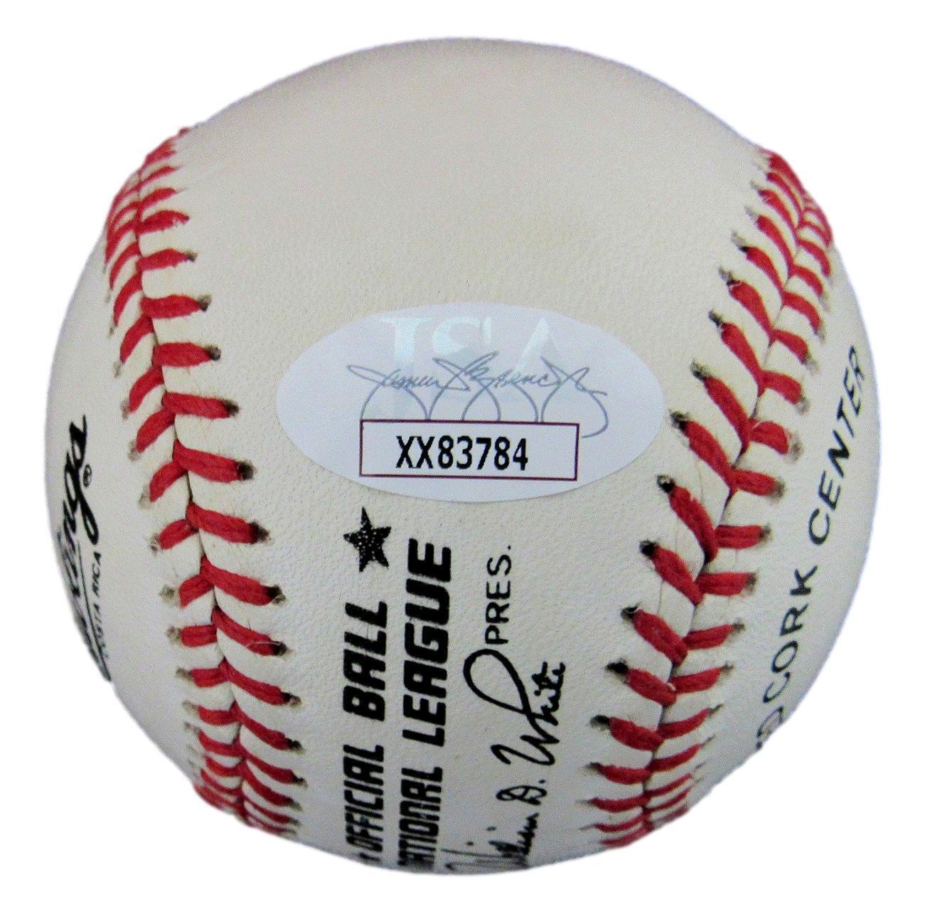 Don Drysdale Hof Autographed Onl Baseball Los