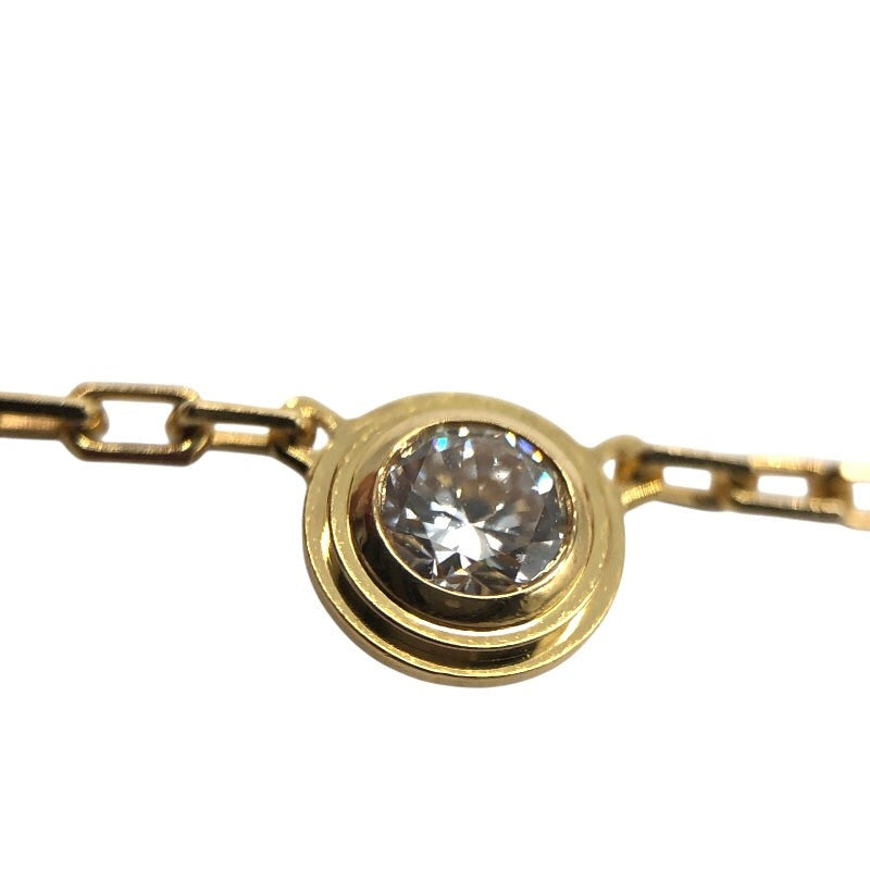 Cartier Amour Necklace Small Model K18Yg Diamond