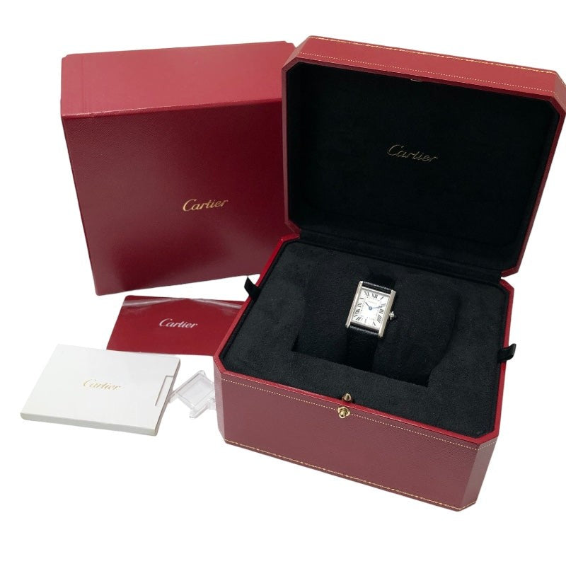 Cartier Tank Must Sm Wsta0042 Silver