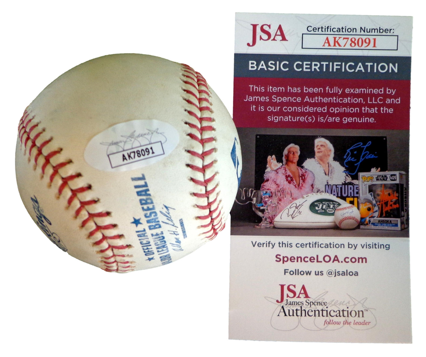 Pedro Martinez Hof Autographed/Inscribed Oml Baseball Boston Red Sox Jsa 180365