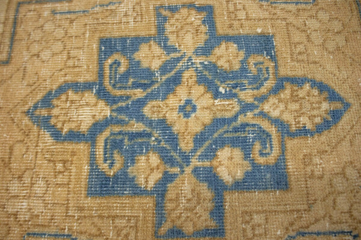 Antique Distressed Oriental Rug 9X12 Ft