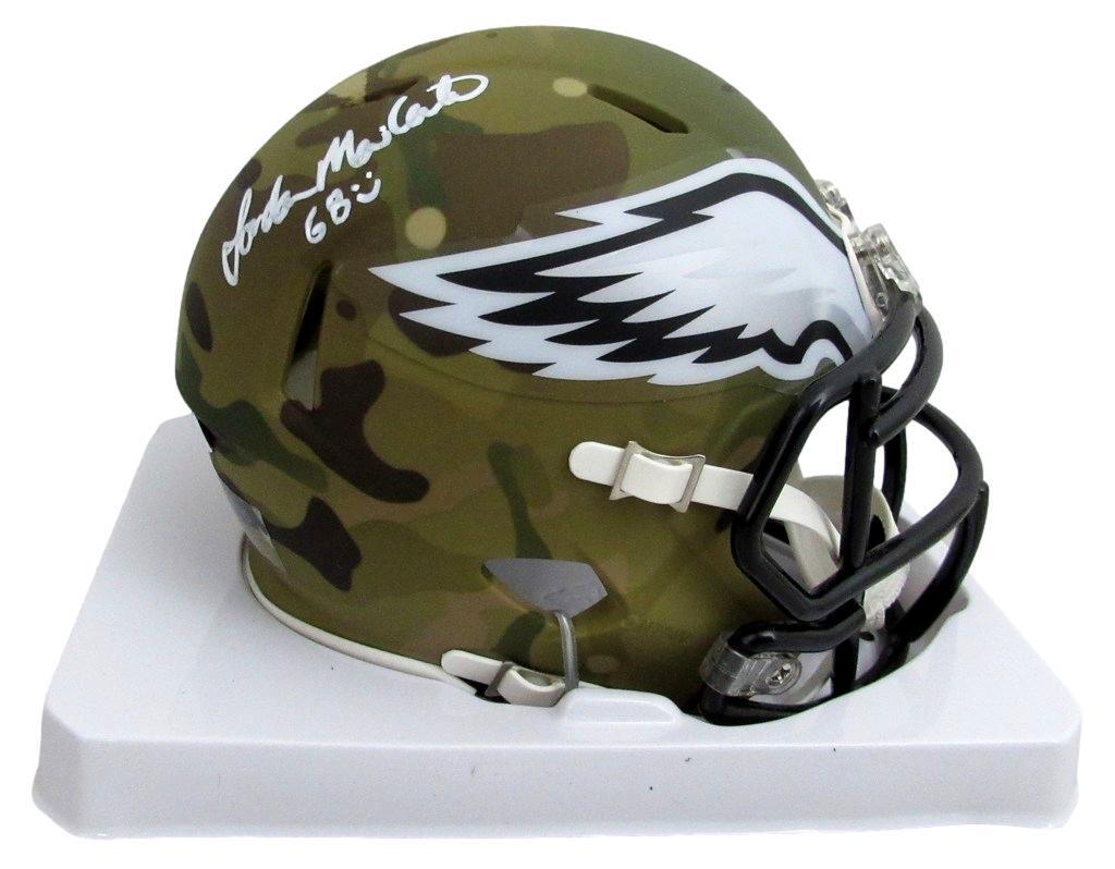 Jordan Mailata Autographed Mini Camo Football
