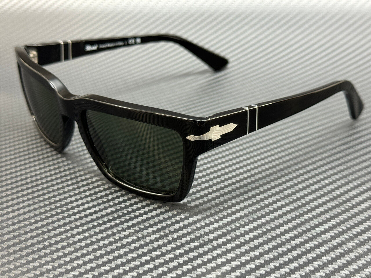 PERSOL PO3363S 95 31 Black Green Unisex 57 mm