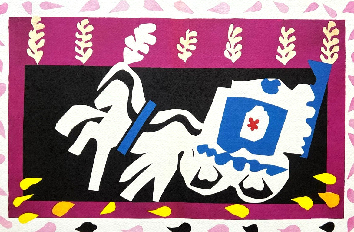 Henri Matisse Lithograph 'Jazz' 180 Ex Coa Signed