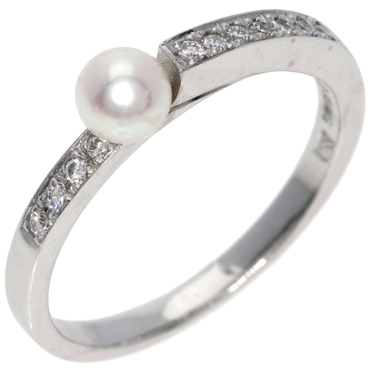 Nina Ricci Ring 1P Pearl Pearl Diamond K18