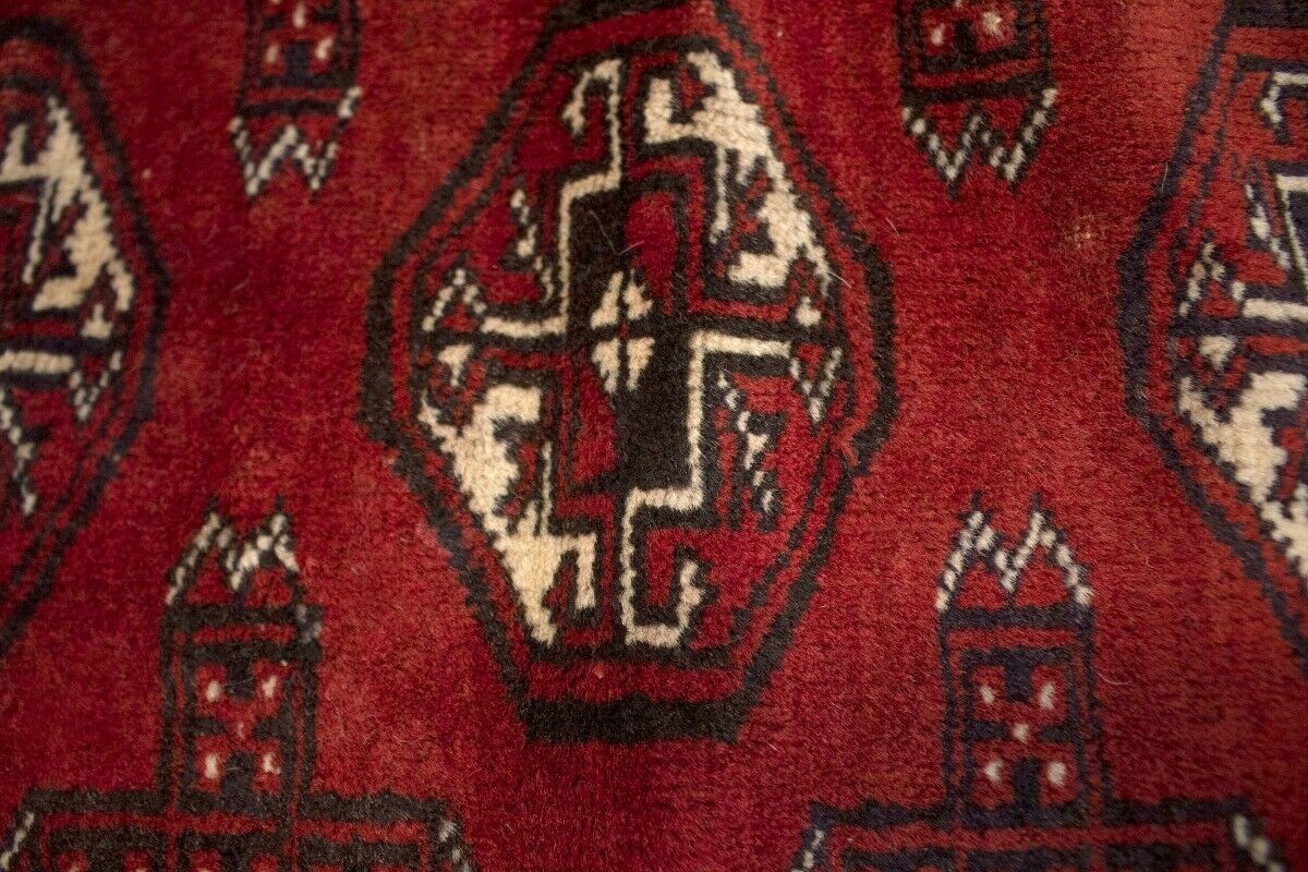 Handmade Semi-Antique Oriental Rug 4X5 Ft Small