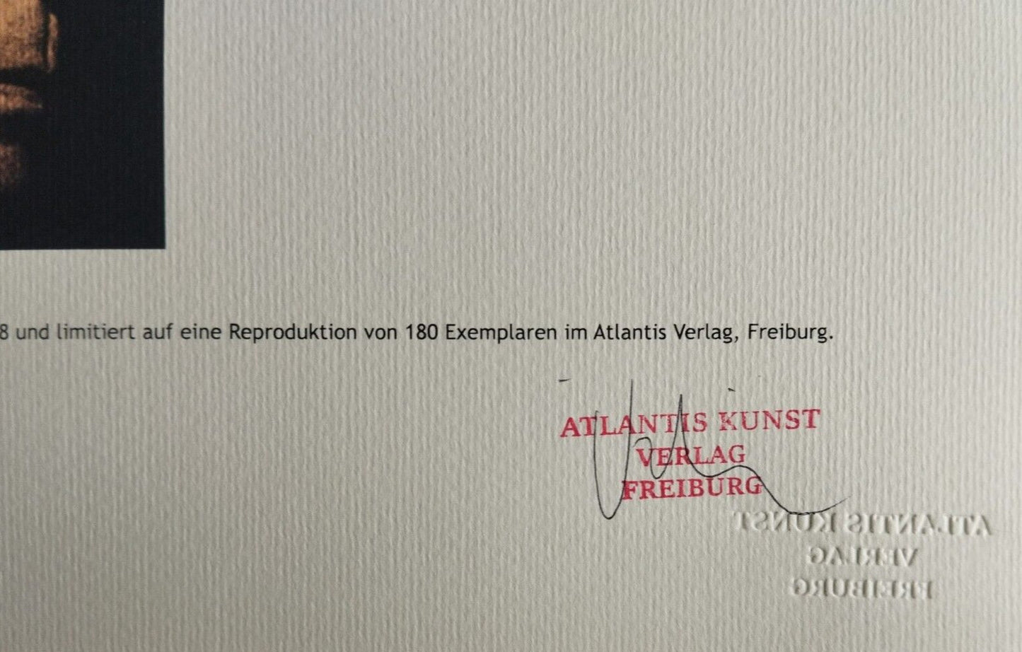 Pablo Picasso Lithograph Coa Signed In Pen Numbered In Pencil 180Ex