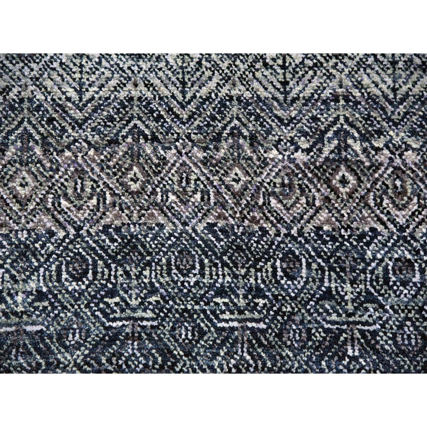 12'1X15'1" Network Gray Wool Hand Knotted Kohinoor Herat Oversized Rug