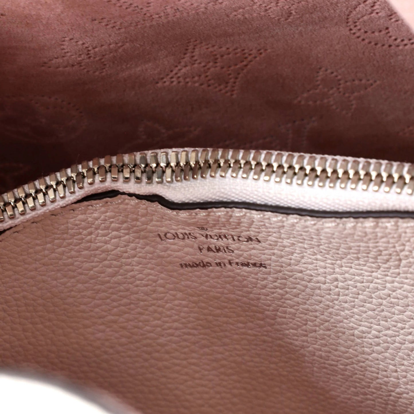 Louis Vuitton Muria Bucket Bag Mahina Leather