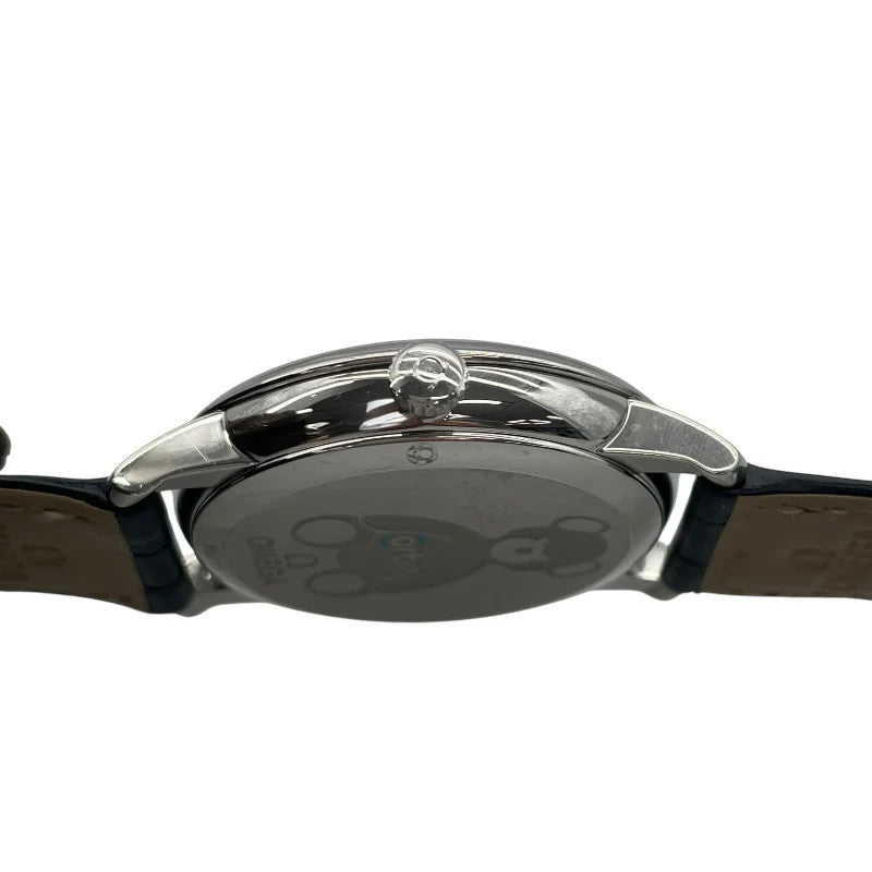 Omega De Ville Prestige Orbis 424.13.40.20.03.003 Blue Ssleather Strap