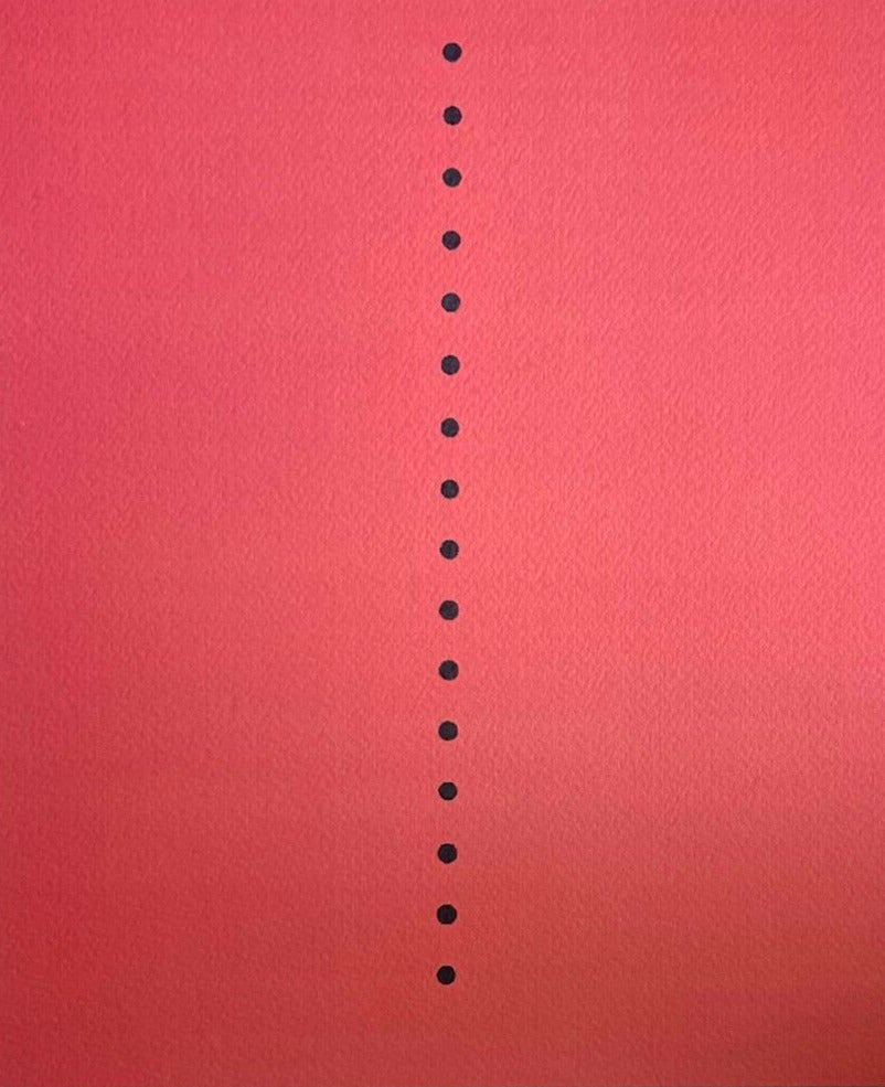 Lucio Fontana Lithograph 1978