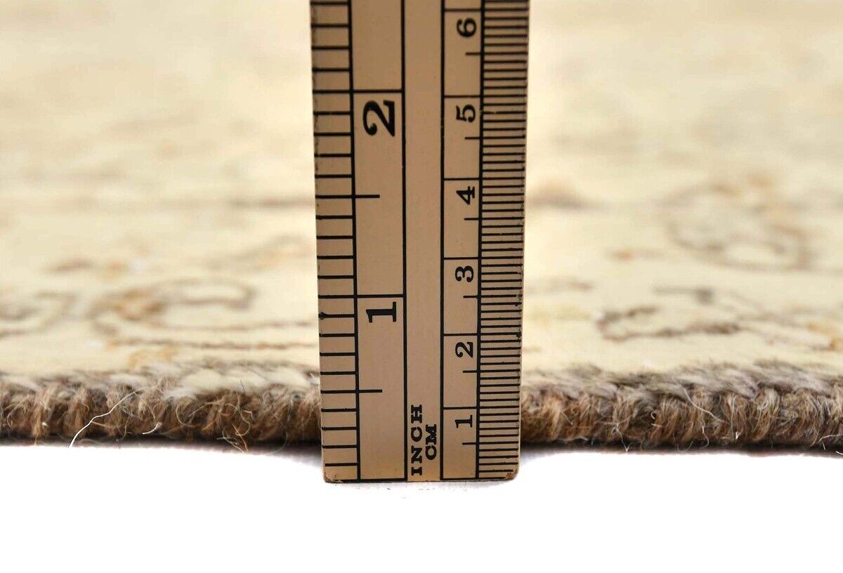 Hand-Knotted Antique Oriental Rug Distressed