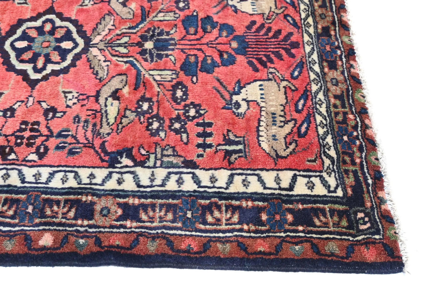 Tribal Pictorial Design Oriental Runner Rug