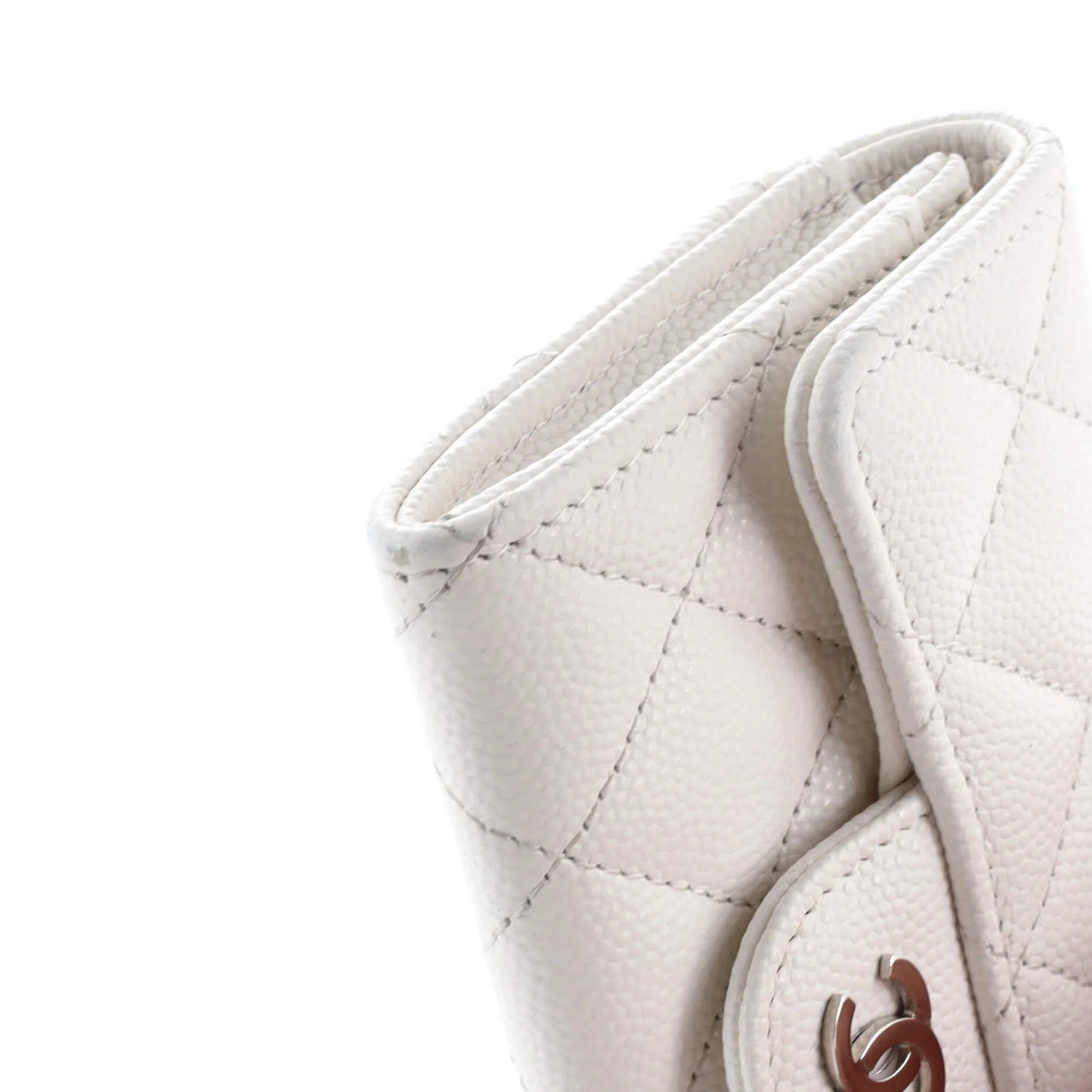 Chanel Classic Flap Card Case Quilted Caviar