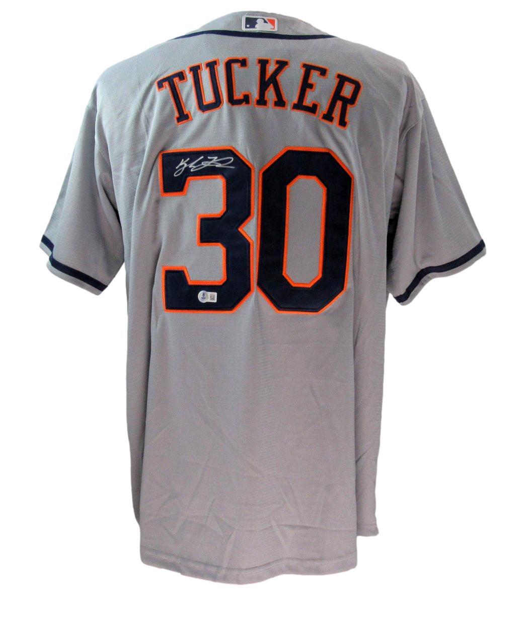 Kyle Tucker Houston Astros Signed/Auto Nike Large